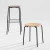 Okito bar stool German design Läufer & Keichel 11