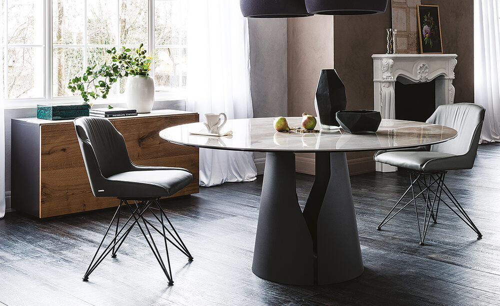 High-end Flaminia Swivel Design Chair