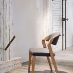 Designer Spin chair by Martin Ballendat in walnut