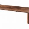 Luxury designer solid walnut dining table 6