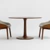 Round table Platine in solid wood German Design 22